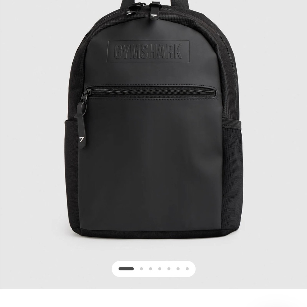 Gymshark Black Mini Backpack